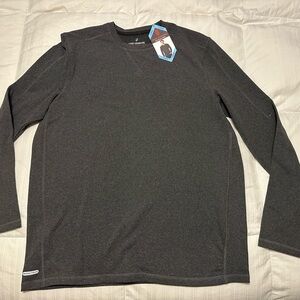 Free Country Charcoal Long Sleeve Men's Tee